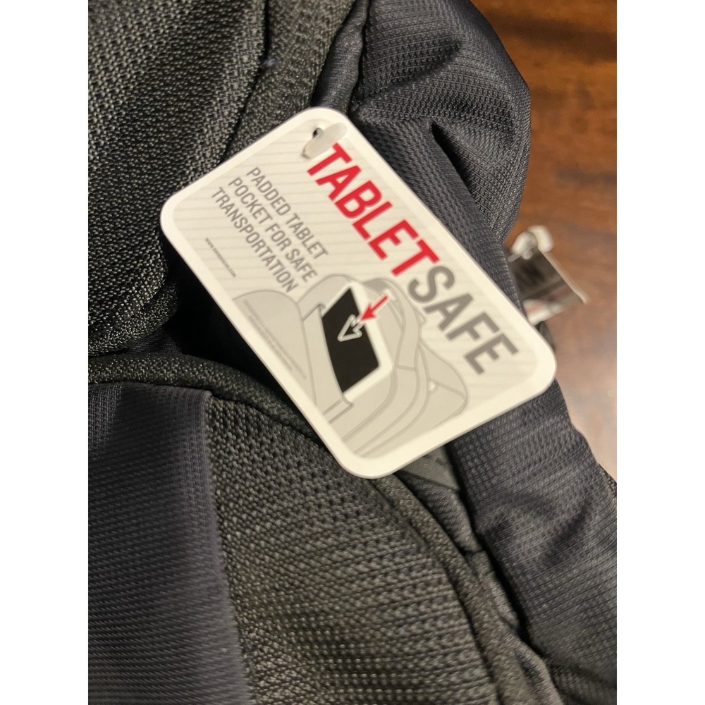 SwissGear 18" ScanSmart Laptop Backpack - Black - New With Tags - TSA Friendly - Picture 2 of 10